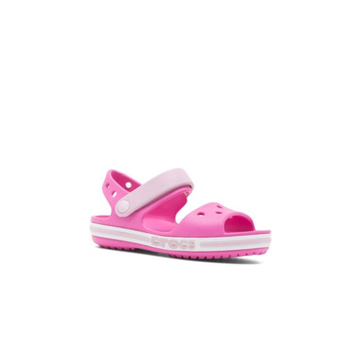 Sandały Crocs BAYABAND SANDAL K 205400-6QQ Różowy Crocs 34_35 eobuwie.pl