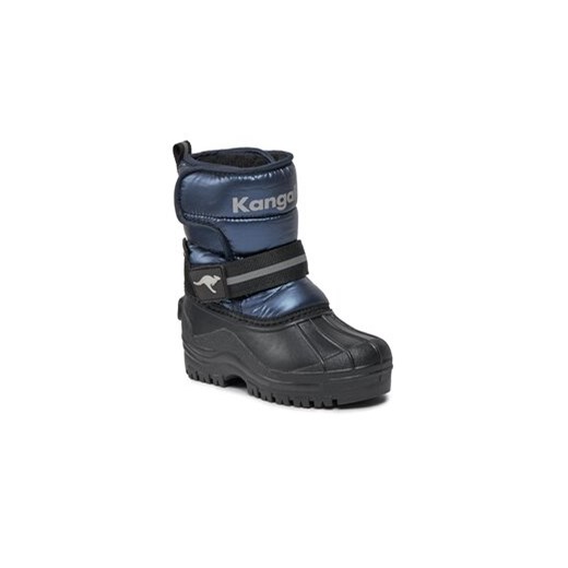 Śniegowce KangaRoos K-Shell II 02224 000 4185 Czarny Kangaroos 34 eobuwie.pl