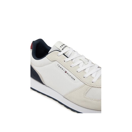 Sneakersy Tommy Hilfiger New Runner Eva Mix FM0FM05465 Biały Tommy Hilfiger 45 eobuwie.pl
