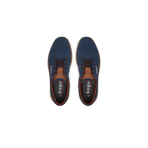 Półbuty Bugatti 321-AS403-6900 Granatowy Bugatti 42 eobuwie.pl