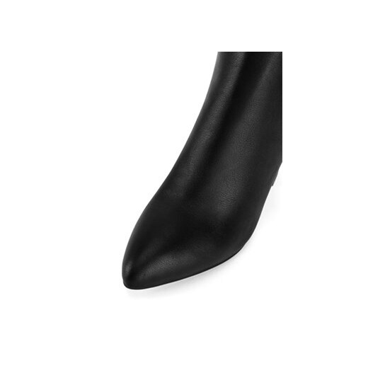 Botki MEXX MI001714543W Czarny Mexx 41 eobuwie.pl
