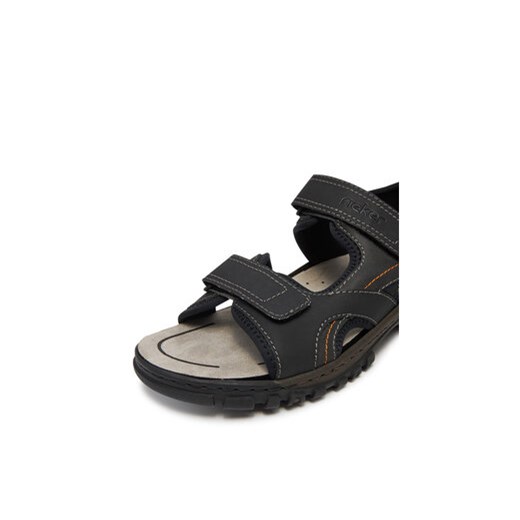 Sandały Rieker 25053-00 Czarny Rieker 41 eobuwie.pl