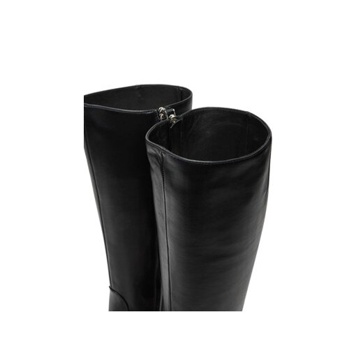 Kozaki Weekend Max Mara 2425796015600 Czarny 39 eobuwie.pl