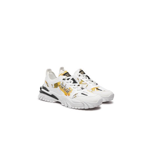 Sneakersy Versace Jeans Couture 77YA3SIB ZS891 Biały 44 eobuwie.pl