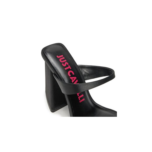 Klapki Just Cavalli 76RA3S40 Czarny Just Cavalli 39 eobuwie.pl
