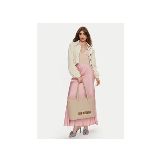 Torebka LOVE MOSCHINO JC4190PP1LKD0110 Beżowy Love Moschino 00 eobuwie.pl