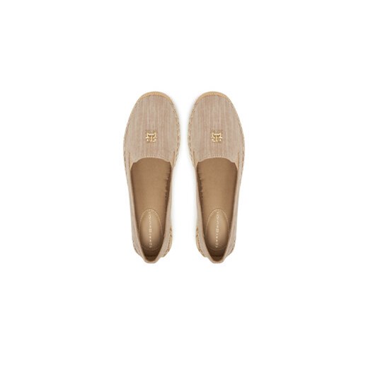 Espadryle Tommy Hilfiger Chambray Espadrille FW0FW08539 Beżowy Tommy Hilfiger 41 eobuwie.pl