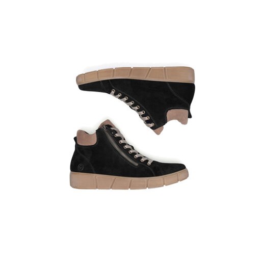 Botki Remonte D1T70-03 Czarny Remonte 38 eobuwie.pl