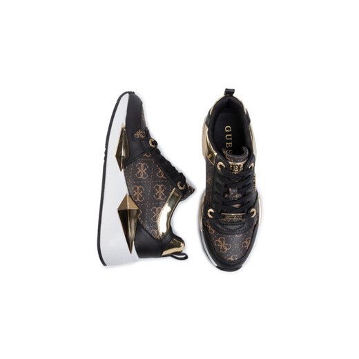 Sneakersy Guess Tallya FL5TLY FAL12 Brązowy Guess 35 eobuwie.pl