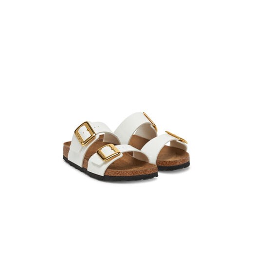 Klapki Birkenstock Sydney Cushion Buckle 1029438 Biały 41 eobuwie.pl