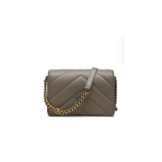 Torebka Pinko Love Click Mini AI 23-24 PLTT 100067 A136 Szary Pinko 00 eobuwie.pl