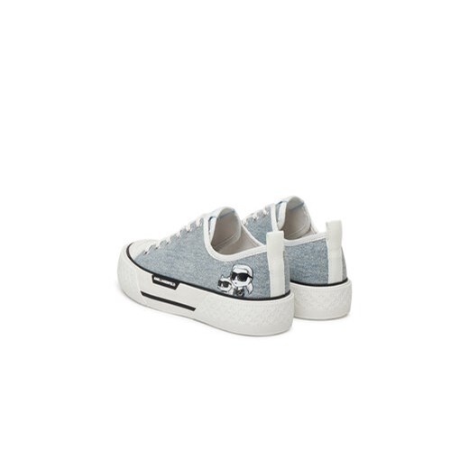 Trampki KARL LAGERFELD KL60614T Niebieski Karl Lagerfeld 39 eobuwie.pl