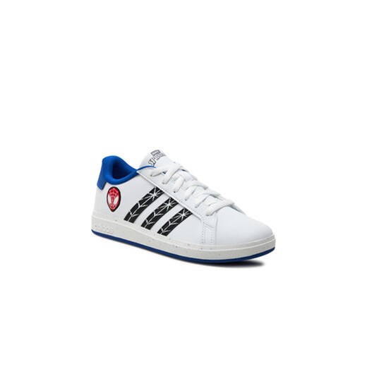 Sneakersy adidas Marvel's Spider-Man Grand Court Kids ID8025 Biały 40 eobuwie.pl