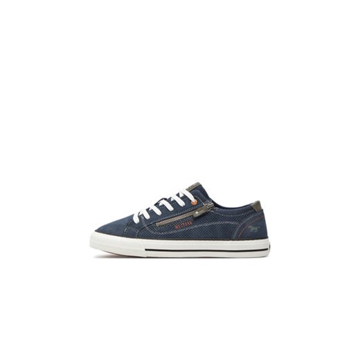 Sneakersy Mustang 4198302 Granatowy Mustang 44 eobuwie.pl