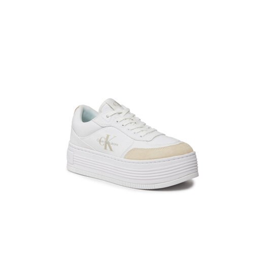 Sneakersy Calvin Klein Jeans YW0YW01433 Biały 40 eobuwie.pl