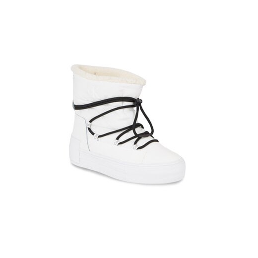 Śniegowce Calvin Klein Jeans Bold Vulc Flatf Snow Boot Wn YW0YW01181 Biały 39 eobuwie.pl