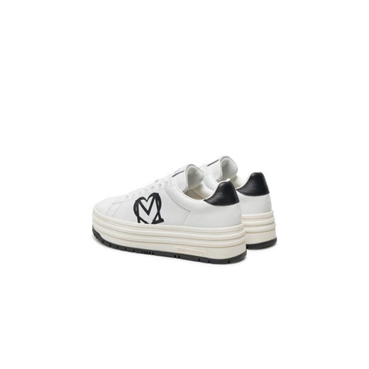 Sneakersy LOVE MOSCHINO JA15096G1LIA110A Biały Love Moschino 38 eobuwie.pl
