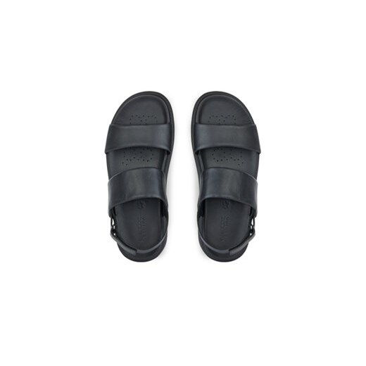 Sandały Geox U Spherica Ec6 U45GWC 00085 C9999 Czarny Geox 42 eobuwie.pl