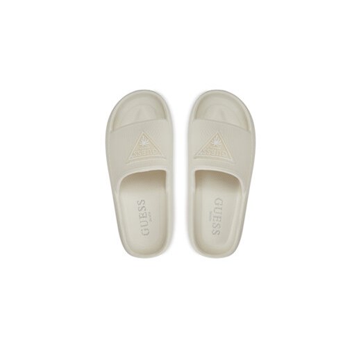 Klapki Guess E4GZ27 WG5X0 Biały Guess 37_38 eobuwie.pl