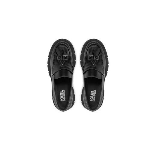 Loafersy KARL LAGERFELD KL43814 Czarny Karl Lagerfeld 41 eobuwie.pl