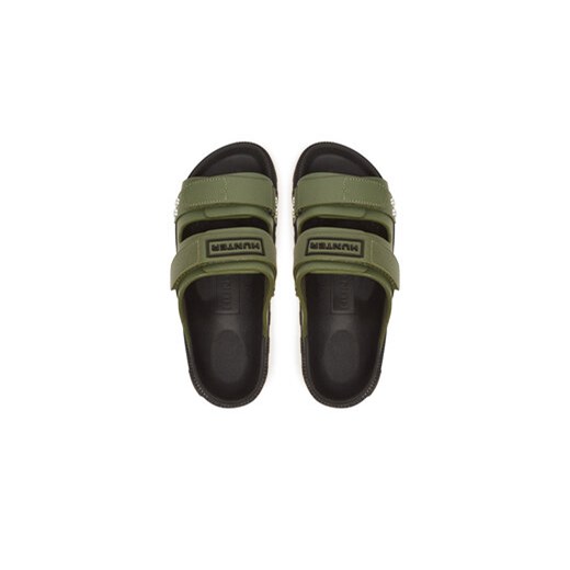 Klapki Hunter HFRU0004251 Zielony Hunter 38 eobuwie.pl