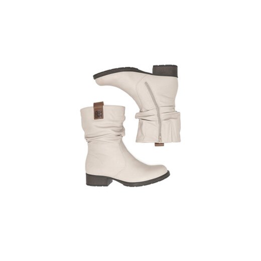 Botki Rieker Z9583-60 Beżowy Rieker 36 eobuwie.pl