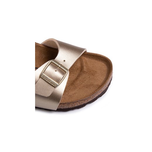 Klapki Birkenstock Madrid Bs 1016107 Złoty 40 eobuwie.pl