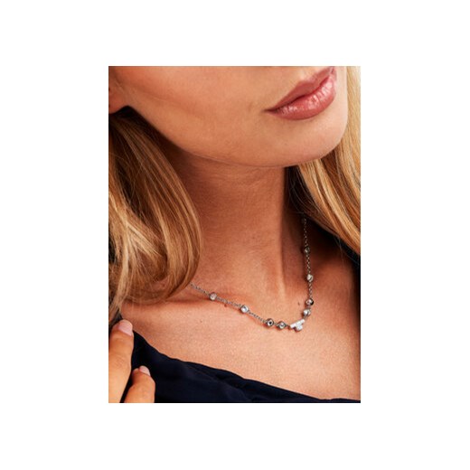 Naszyjnik Trussardi TJAXC04 Srebrny Trussardi 00 eobuwie.pl