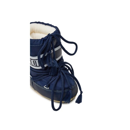 Śniegowce Moon Boot 80D1400430 Niebieski Moon Boot 19_22 eobuwie.pl