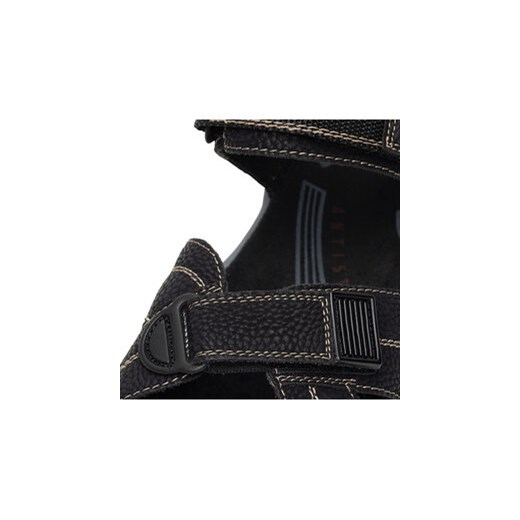 Sandały Rieker 68851-02 Czarny Rieker 37 eobuwie.pl