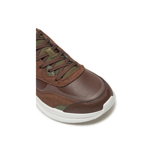 Sneakersy Tommy Hilfiger FM0FM05345 Brązowy Tommy Hilfiger 43 eobuwie.pl
