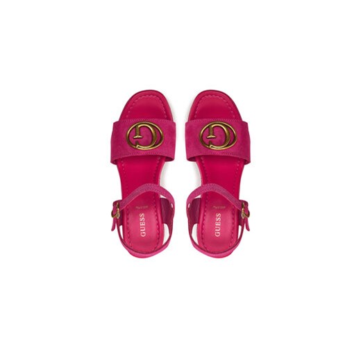 Sandały Guess Clody FLJCLO SUE04 Różowy Guess 39 eobuwie.pl
