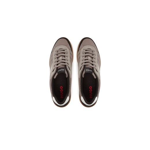 Sneakersy HUGO Riven Tenn 50541723 Beżowy 44 eobuwie.pl