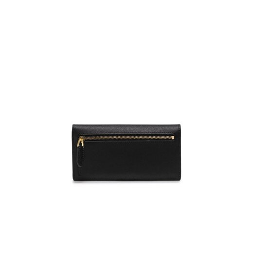Duży Portfel Damski Lauren Ralph Lauren Slim Wallet Wlt Med 432802917009 Czarny 00 eobuwie.pl