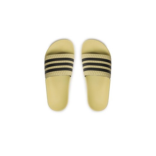 Klapki adidas adilette Slides HP6510 Żółty 35_5 eobuwie.pl