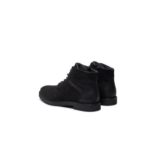 Trzewiki Bugatti 335837 Czarny Bugatti 40 eobuwie.pl