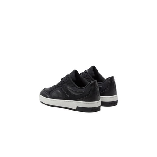 Sneakersy Calvin Klein Jeans Basket Cupsole Low Mix In Mtl YW0YW01462 Czarny 38 eobuwie.pl