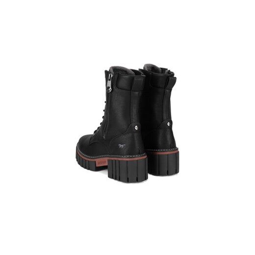 Botki Mustang 1447-504 Czarny Mustang 41 eobuwie.pl