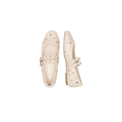 Baleriny JENNY LS4193-58 Beżowy 36 eobuwie.pl