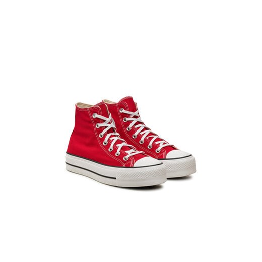 Trampki Converse Chuck Taylor All Star Lift Platform HI A09220C Czerwony Converse 37 eobuwie.pl