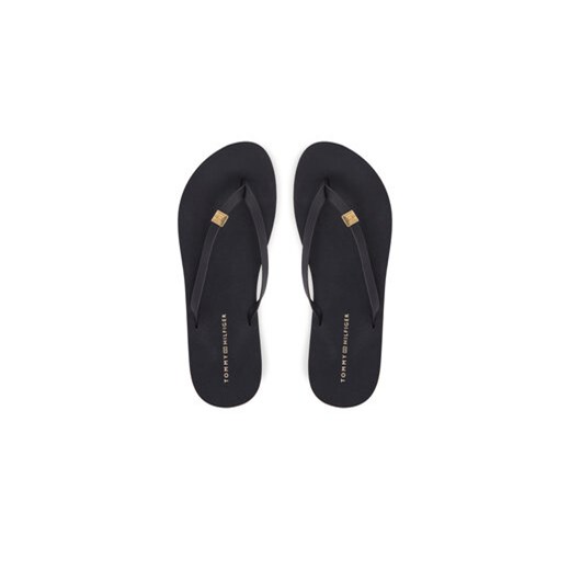 Japonki Tommy Hilfiger Elevated Chic Beach Sandal FW0FW08523 Granatowy Tommy Hilfiger 36 eobuwie.pl