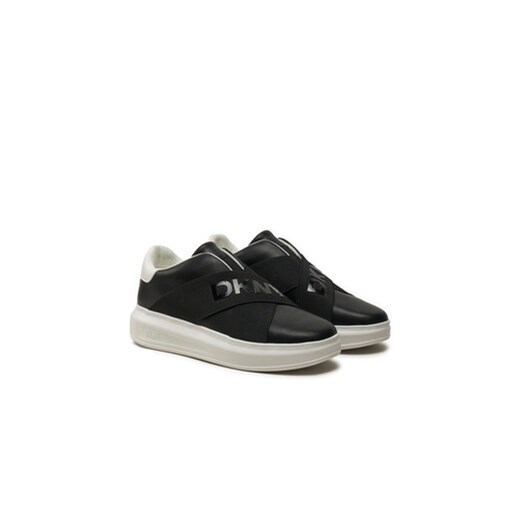 Sneakersy DKNY Jaye K4467549 Czarny 37 eobuwie.pl