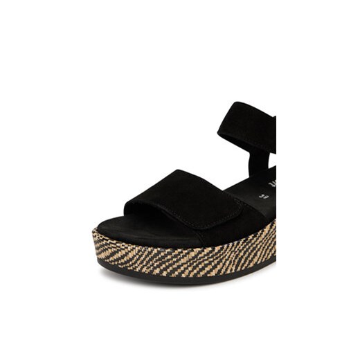 Sandały Remonte D1N54-02 Czarny Remonte 42 eobuwie.pl