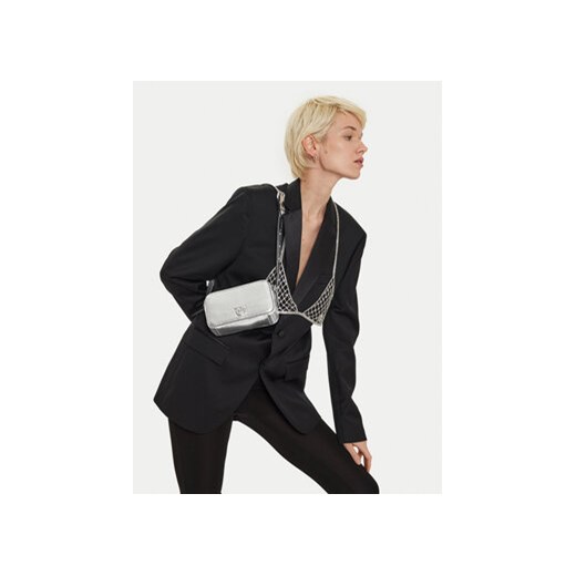 Torebka PINKO Camera Case AI 24-25 PLTT 102810 A1VG Srebrny Pinko OS eobuwie.pl