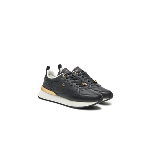 Sneakersy Tommy Hilfiger FW0FW08117 Czarny Tommy Hilfiger 40 eobuwie.pl