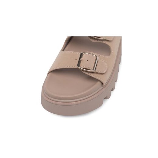 Klapki DeeZee HY86009-19 Beżowy 40 eobuwie.pl