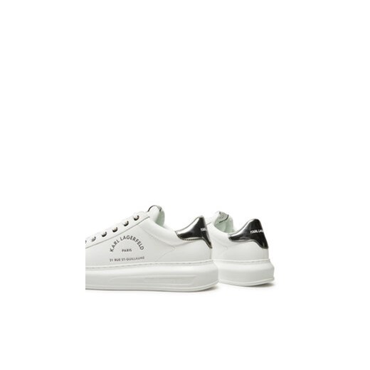 Sneakersy KARL LAGERFELD KL52538K Biały Karl Lagerfeld 41 eobuwie.pl