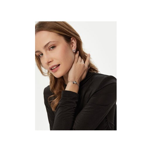 Zestaw bransoletka i kolczyki Guess JUBS05 075JW Srebrny Guess L eobuwie.pl