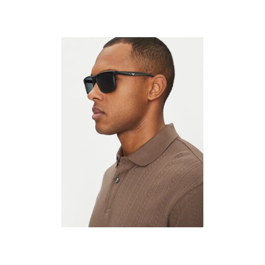 Okulary przeciwsłoneczne Emporio Armani 0EA4234U 5001T357 Czarny Emporio Armani 00 eobuwie.pl