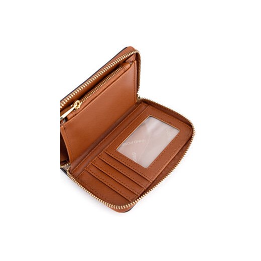 Portfel Gino Rossi QYL0021 Brązowy Gino Rossi NOSIZE eobuwie.pl